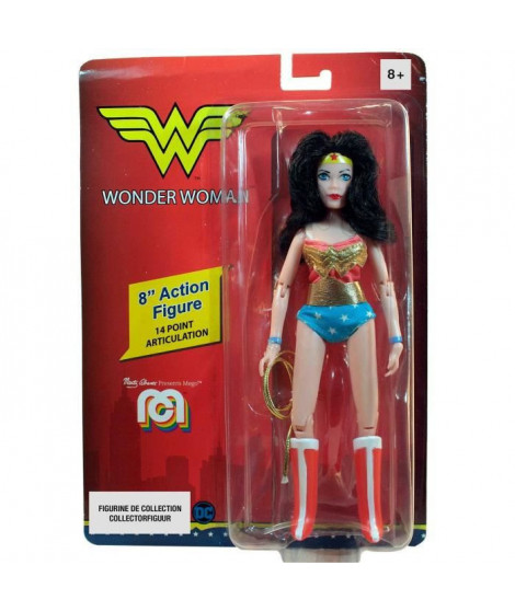 LANSAY - MEGO - DC Comics - Wonder Woman  - 20 cm - 14 points d'articulation  - Des 8 ans
