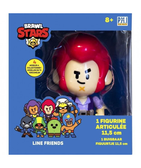 Brawl Stars - 1 Figurine Articulée de 11,5 cm - Lot 4 - Figurines de Collection - Jeux Vidéos - Lansay