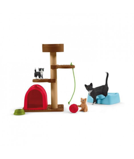 Schleich - Divertissement pour chats mignons - 42501