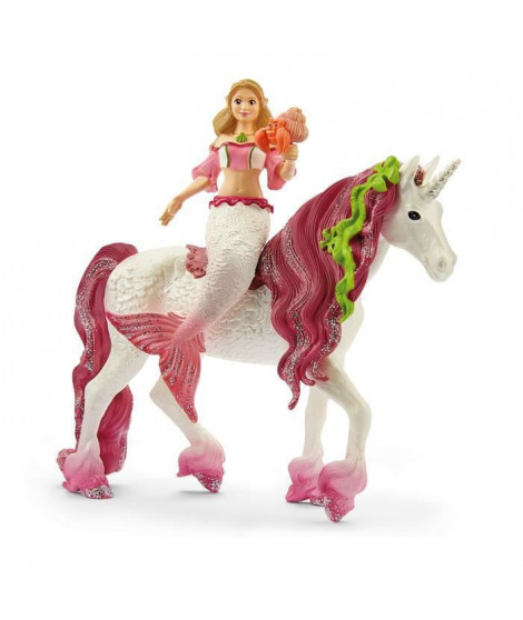 Schleich - Sirene Feya sur licorne de mer - 70593