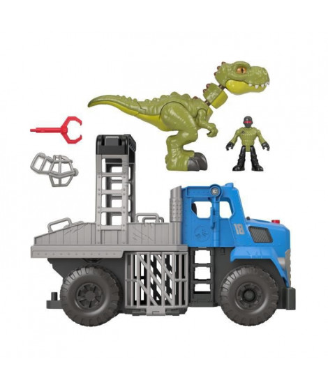 Fisher Price - Imaginext Jurassic World - Le Camion De Capture - Figurine D'Action 1Er Age