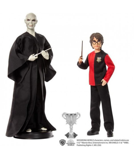 Harry Potter - Poupées Voldemort et Harry Potter - Poupée Figurine - Des 6 ans