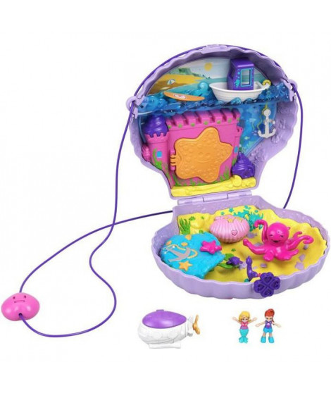 Polly Pocket - Sac Le Coquillage Enchanté - Mini-Poupée - 4 ans et +