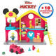 DISNEY - La Caserne de Pompier Mickey 14 pieces - avec fonctions sonores -  Jouet pour enfants des 3 ans - MCC19