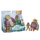 Disney, Raya et le Dernier Dragon, Mini figurines Raya et Tuk Tuk, poupée pour enfants, des 3 ans
