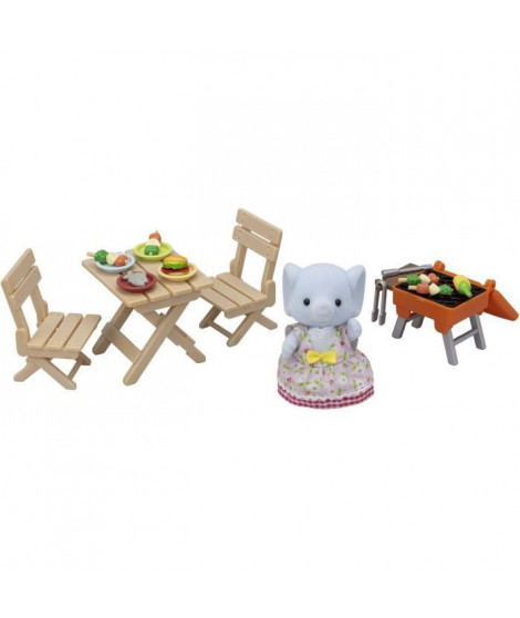 SYLVANIAN FAMILIES - La fille éléphant et son set de pique-nique