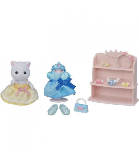 La fille chat persan et sa panoplie de princesse - SYLVANIAN FAMILIES - 5537 - A partir de 3 ans