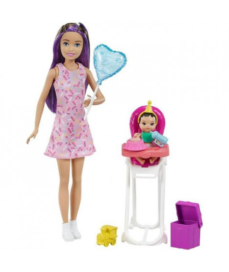 Barbie - Coffret Skipper Babysitter Anniversaire - Des 3 ans