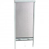 Moustiquaire de porte fenetre L160 X H220 cm en aluminium laqué blanc -  Recoupable en largeur et hauteur