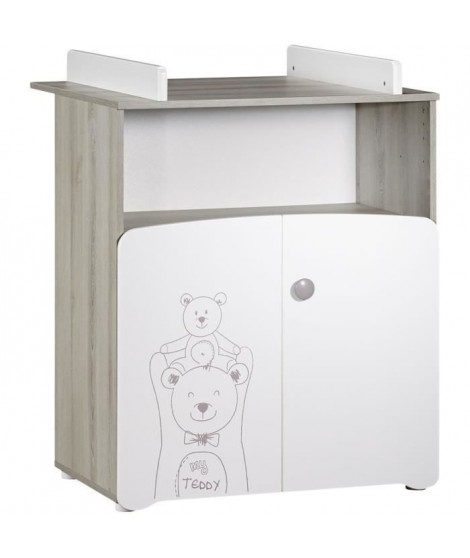 BABYPRICE Commode a langer 2 portes TEDDY