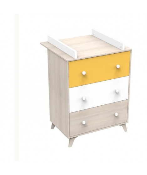 BABY PRICE YUZU Commode a langer 3 tiroirs