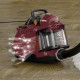 ELECTROLUX ESPC72RR Aspirateur traîneau sans sac Accessoires clipsés sur la poignée Brosse parquet - Rouge framboise