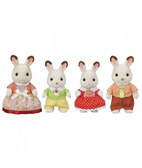 La famille lapin chocolat - SYLVANIAN FAMILIES - 5655 - A partir de 3 ans