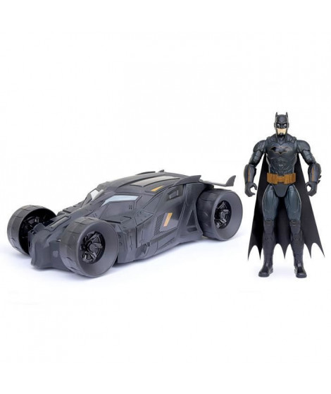 BATMAN - Voiture Batmobile + Figurine Batman 30 cm - 6064628 - Figurine d'action articulée pour enfants