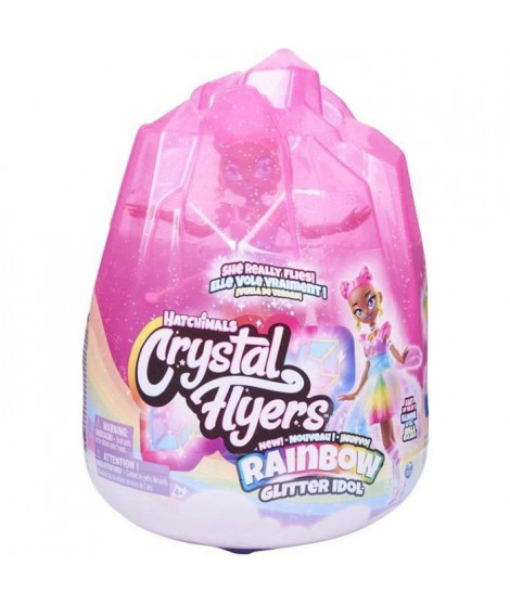 HATCHIMALS CRYSTAL FLYERS RAINBOW GLITTER IDOL