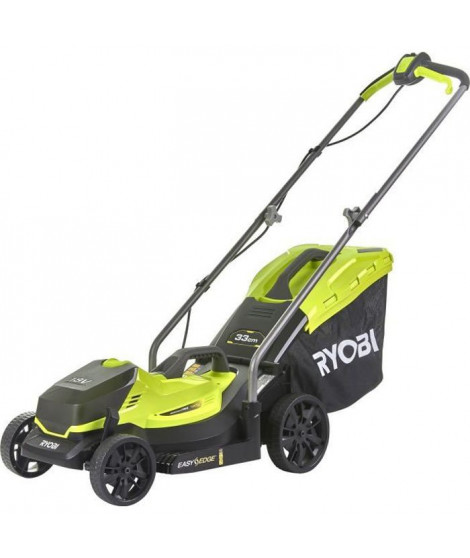 Tondeuse sur batterie 33cm de coupe RYOBI RLM18X33B40 - Livré avec 1 batterie 18V 4,0Ah