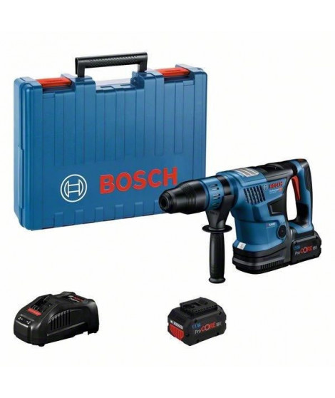 Perforateur SDS-Max GBH 18V-36 C + 2 batteries Procore 5,5Ah + chargeur + coffret standard - BOSCH - 0611915003