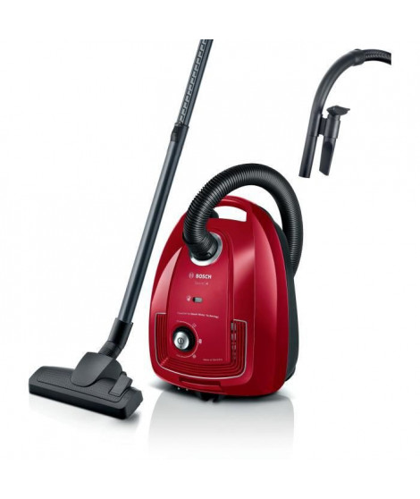 BOSCH GL38 - Aspirateur avec sac - 600 W - 79 dB - (h)epa - 10m - 4 L sac - variateur de puissance