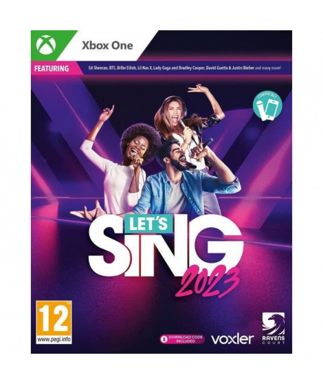 Let's Sing 2023 Jeu Xbonx One et Xbox Series