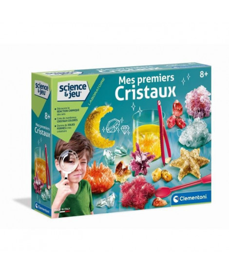 Clementoni - Science & Jeu - Mes premiers cristaux