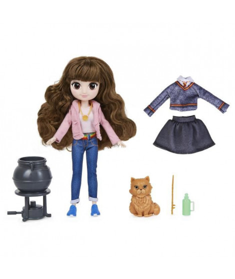 COFFRET POUPÉE 20 CM + ACCESSOIRES HERMIONE GRANGER Wizarding World