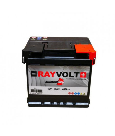 Batterie auto RAYVOLT RV1 50AH 400A