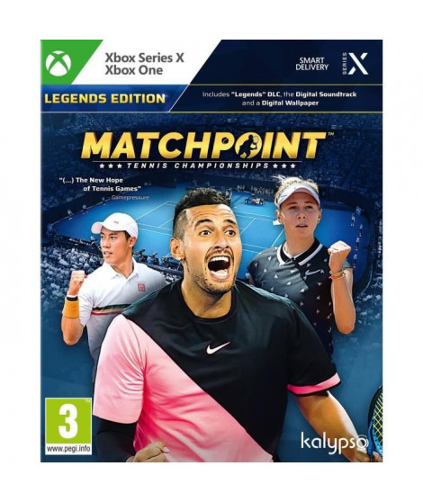 Matchpoint - Tennis Championships Legends Editions Jeu Xbox Series X / Xbox One