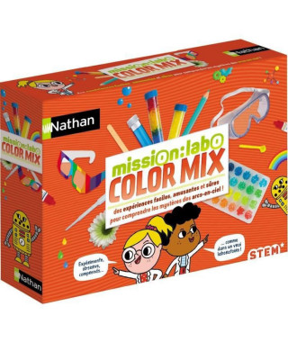 Nathan Mission Labo Color Mix coffret