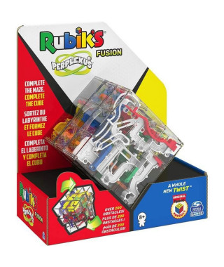 PERPLEXUS - Rubik's 3x3 - 6055892 - Labyrinthe Parcours 3D - Jeu d'Action et de Réflexe - Jouet Enfant 8 Ans et +