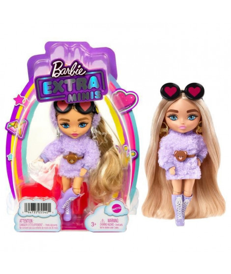 Barbie - Barbie Extra Mini Modele - Poupée - 3 ans et +