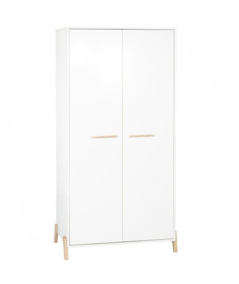 Babyprice - JOY NATUREL - Armoire 2 Portes