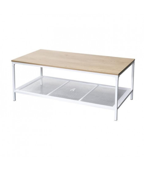 Table basse en métal - Pieds blanc - ARTY