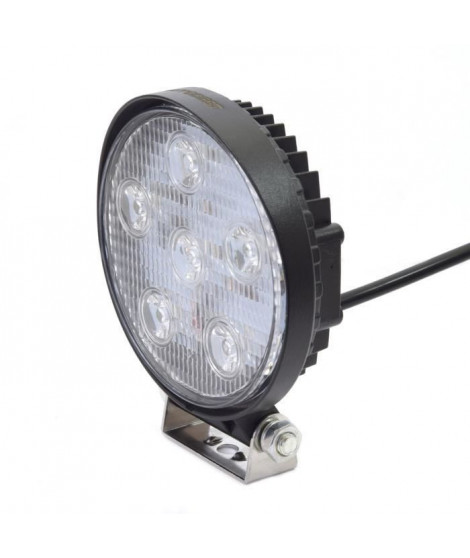 feux de travail 6 led rond 115mm