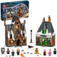 LEGO 76388 Harry Potter Visite du village de Pré-au-Lard Edition 20eme Anniversaire avec Figurine de Collection dorée