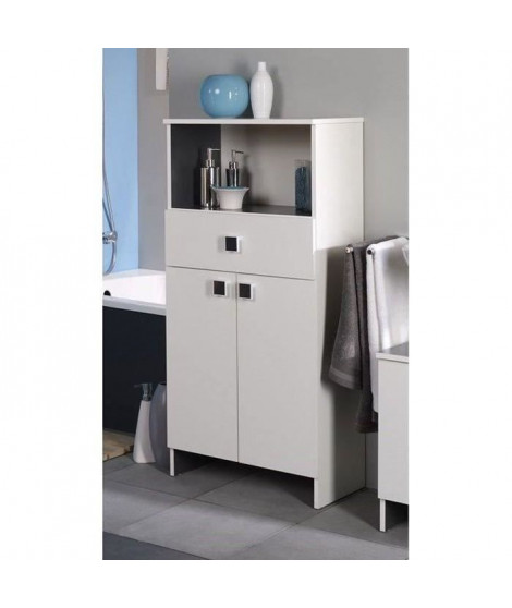 HORIZON Meuble de salle de bain L 59 cm - Blanc