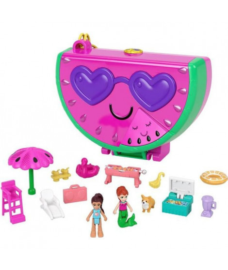 Polly Pocket - Coffret Pasteque En Fete - poupée mini-univers - 4 ans et +