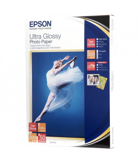 Epson C13S041944 50 feuilles 13x18 300g