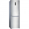 HAIER HBM-686XNFN - Réfrigérateur congélateur bas - 315L (218+ 97) - Froid No Frost - A+ - L60 x H185 cm - Simili Inox