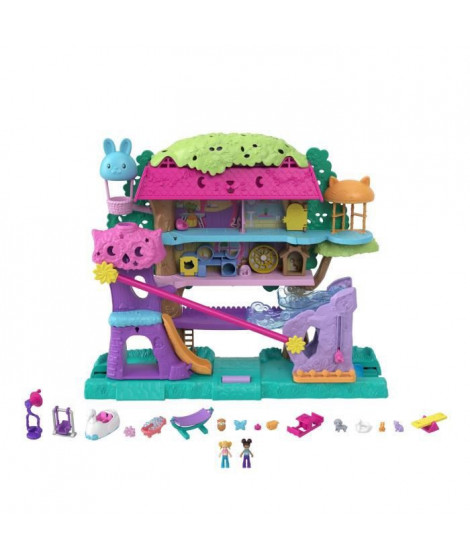 Polly Pocket - Maison Dans Les Arbres - poupée mini-univers - 4 ans et +