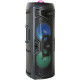 INOVALLEY KA112BOWL - Enceinte lumineuse Bluetooth 600W - Fonction Karaoké - 2 Haut-parleurs - Boule kaléidoscope LED - Port USB