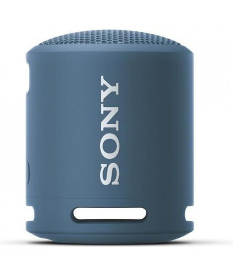 SONY SRSXB13 - Enceinte portable - Bluetooth - Extra Bass - Waterproof - 16h d'autonomie - Bleu