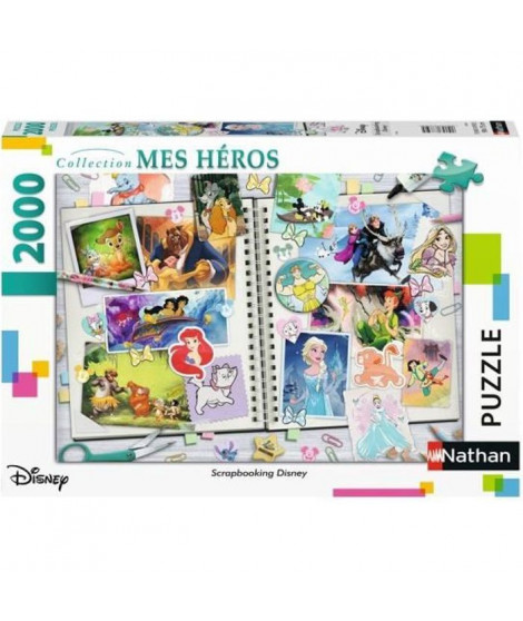 Puzzle N 2000 p - Scrapbooking Disney