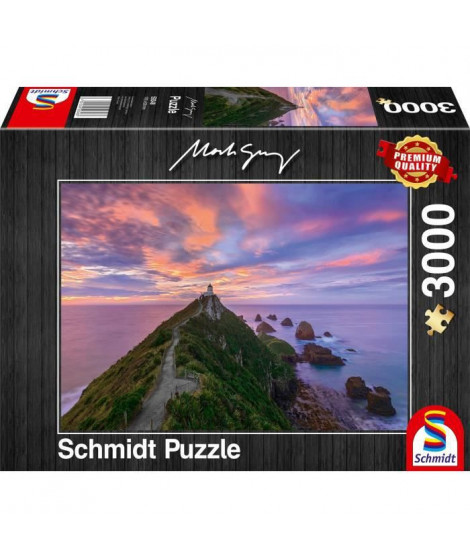 Puzzle Nugget Point Lighthouse, The Catlins, South Island - New Zealand, 3000 pcs