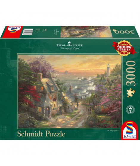 Puzzle Hameau du phare, 3000 pcs