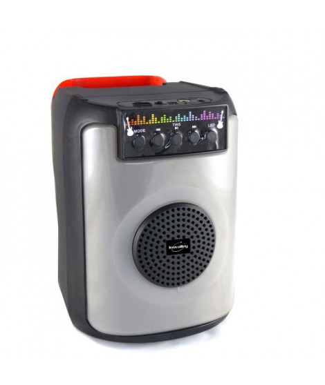 INOVALLEY FIRE01 - Enceinte Karaoké - Bluetooth V5.0 - 40 W