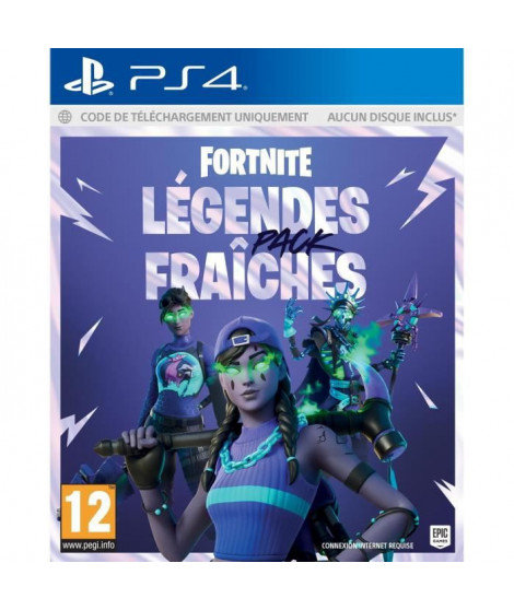 Fortnite Pack Legendes fraiches Jeu PS4 - code téléchargement