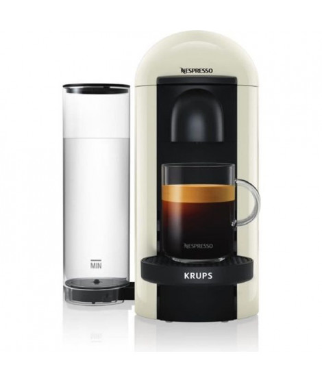 KRUPS NESPRESSO YY3916FD Machine a café capsules, 1.2 L, 4 tailles de tasses, Centrifusion, Expresso, Café lungo, Vertuo Plus…