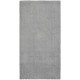 Tapis Shaggy ARYA Uni Doux - Gris - 100% Polyester - 60 x 115 cm - Intérieur - NAZAR