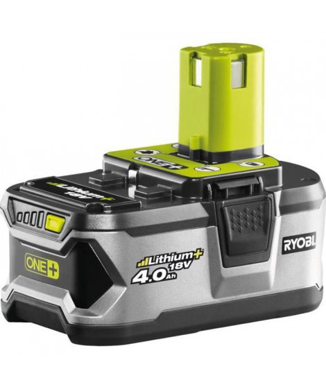 RYOBI Batterie avec indicateur niveau de charge - 18V 4,0Ah