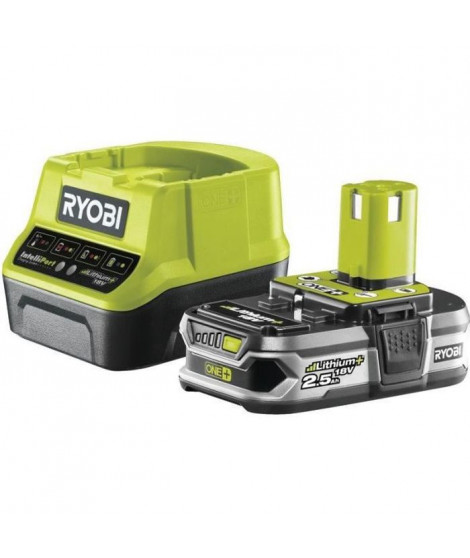 RYOBI Chargeur +  1 batterie 18 V 2,5 Ah